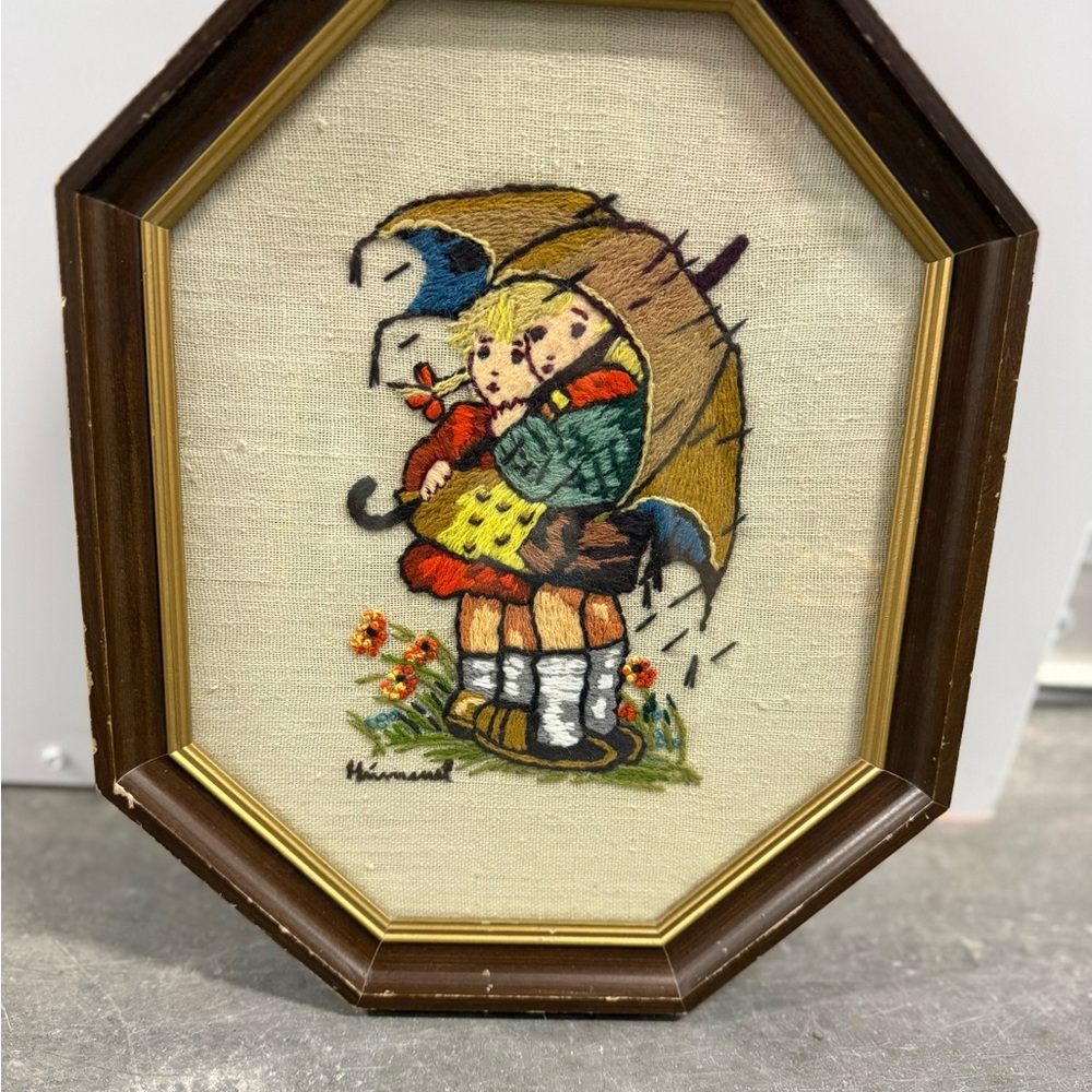 Vintage Hummel Crewel - Frames
